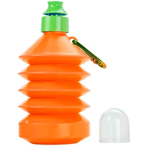 Składana butelka sportowa 600 ml z karabińczykiem AX-V7619-07