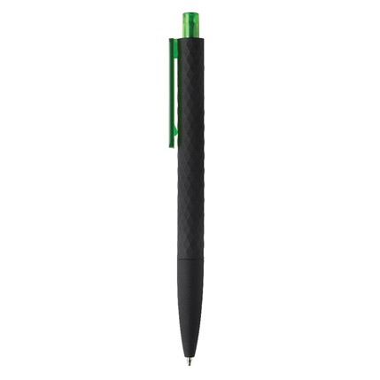 Delikatny w dotyku, czarny długopis X3 AX-P610.977