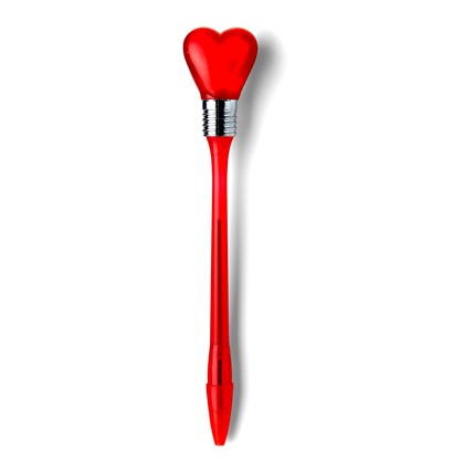 Długopis  "serce", zatyczka AX-V1208-05