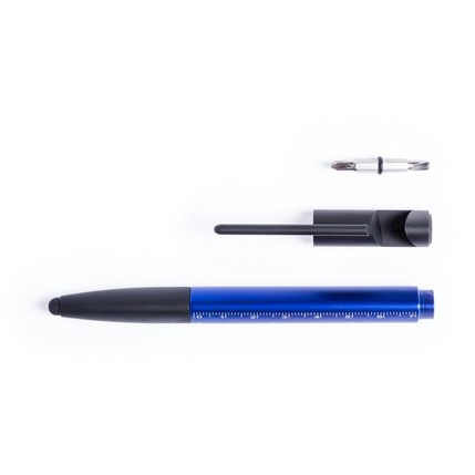 Długopis wielofunkcyjny, czyścik do ekranu, linijka, stojak na telefon, touch pen, śrubokręty AX-V1849-04